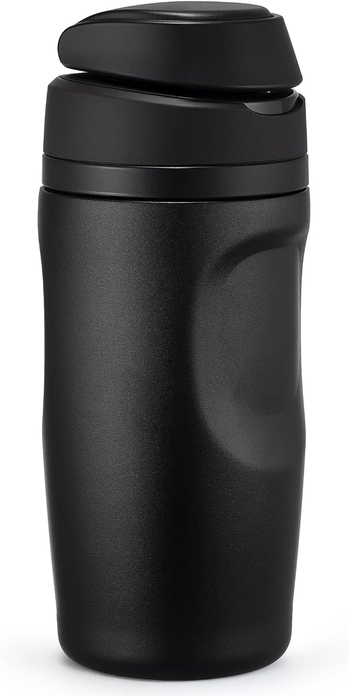 Fijinhom 16 oz Insulated Water Bottle, Stainless Steel Sports Water Bottle by Fijinhom