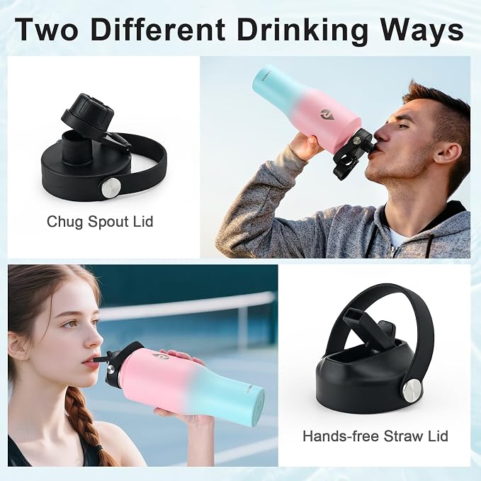RAYMYLO 40 oz Insulated Water Bottle - Image 4