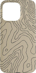Coyote Country Guide Lines Topographical Contour Map Case by Unknown