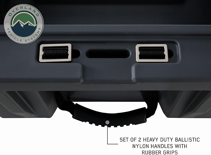 Overland Vehicle Systems 40100001 Dark Gray 53 QT Dry Box Storage - Image 6