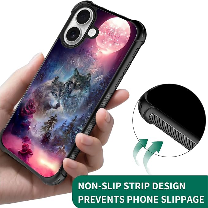 for iPhone 17 Case, for MagSafe Graphic Design for Girl Boy Soft Silicone Hard - Image 4