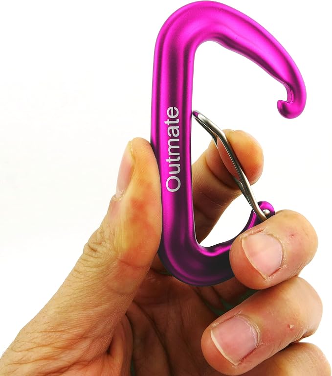 12kN 3.2"x2" Heavy-Duty Carabiner Clips - Image 4