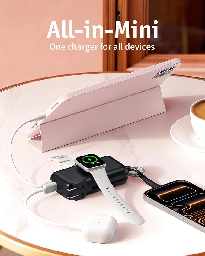 RORRY Flow Portable Charger, 10000mAh 40W Fast Charging Power Bank - Image 2