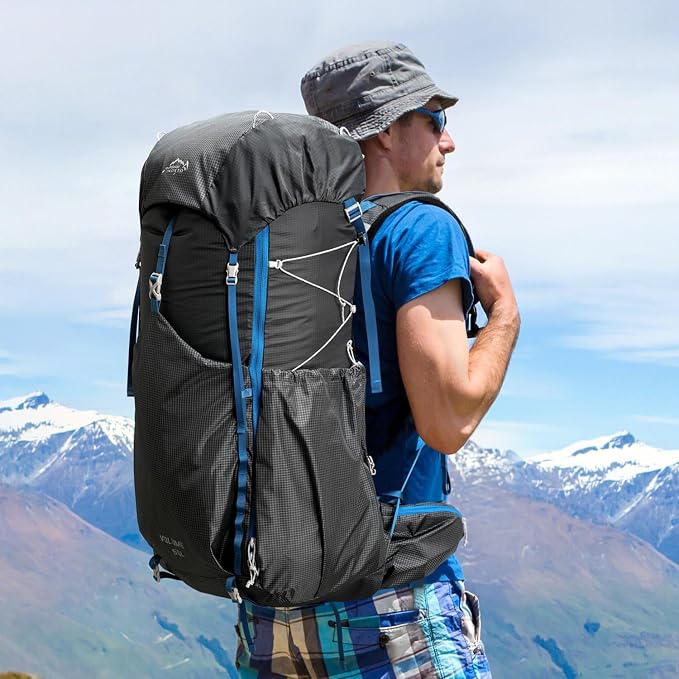 IX INOXTO 55L Internal Frame Waterproof Hiking Camping Backpack - Image 8