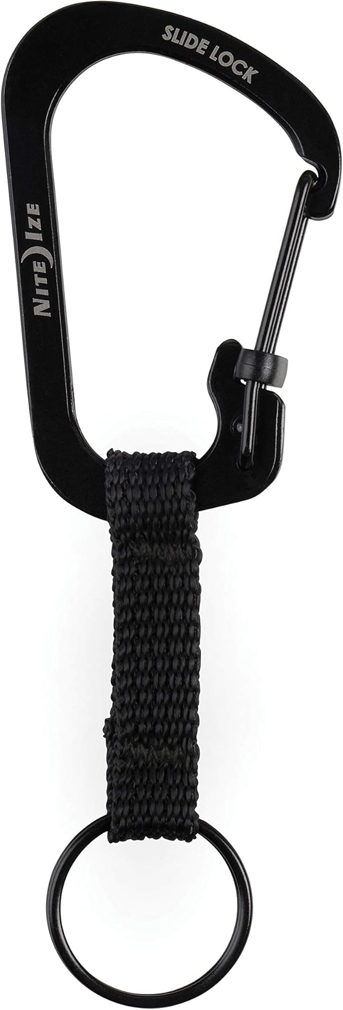Nite Ize CSLW3-01-R6 SlideLock Ring, Aluminum Locking Carabiner Key, 3-25lb - Image 2