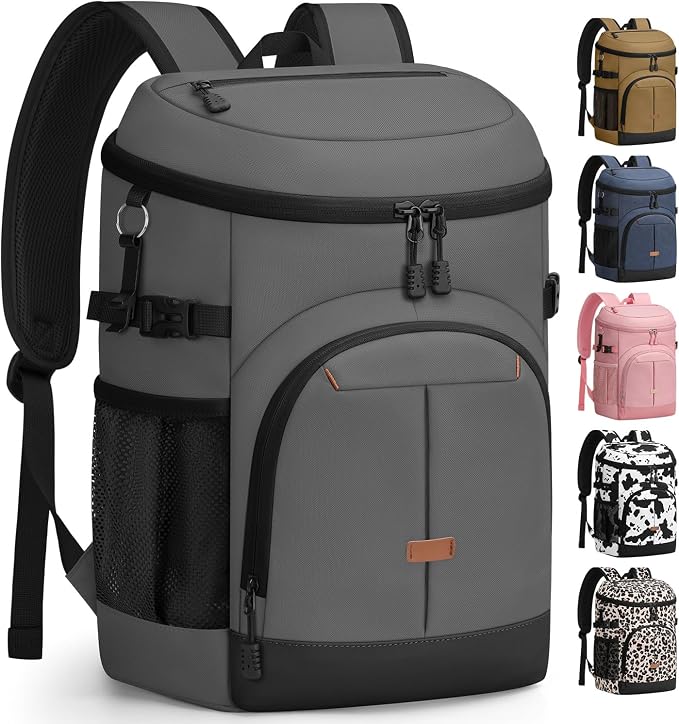 Pritent Cooler Backpack for Men Women Insulated Waterproof Backpack Cooler Leak by Pritent