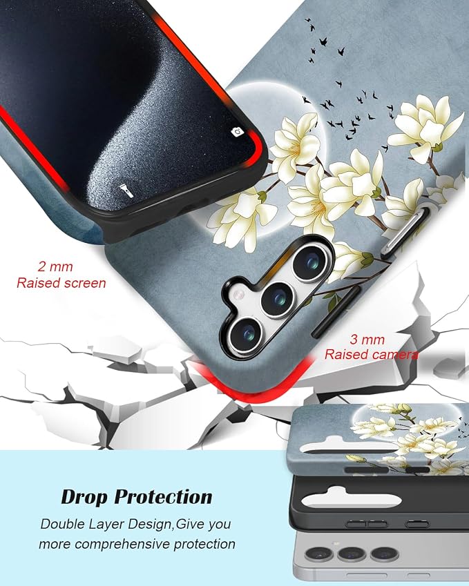 Compatible for Samsung Galaxy S26 Ultra 5G Case, Dual Layer Heavy Duty 2 in 1 - Image 3