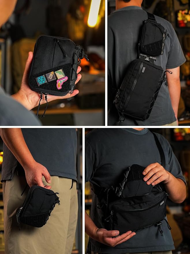 TACTICAL GEEK Block E4.0 EDC Compact Waist Pouch, Utility Pocket Organizer - Image 5