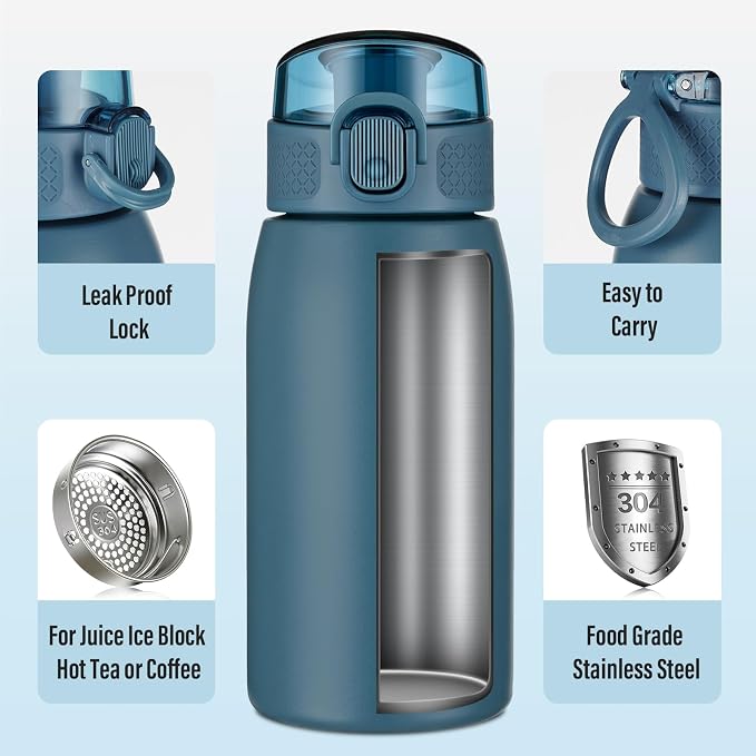 Insulated Water Bottle 12 oz - Image 4