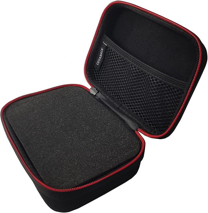 EVA Hard Case with Foam，6.7 x4.7 x2.5 inches Hard Sided Camera/Digital Case EVA by Evanice