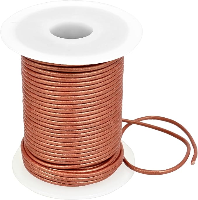 GENIQUE Real/Genuine Round Leather String Cord - Image 4