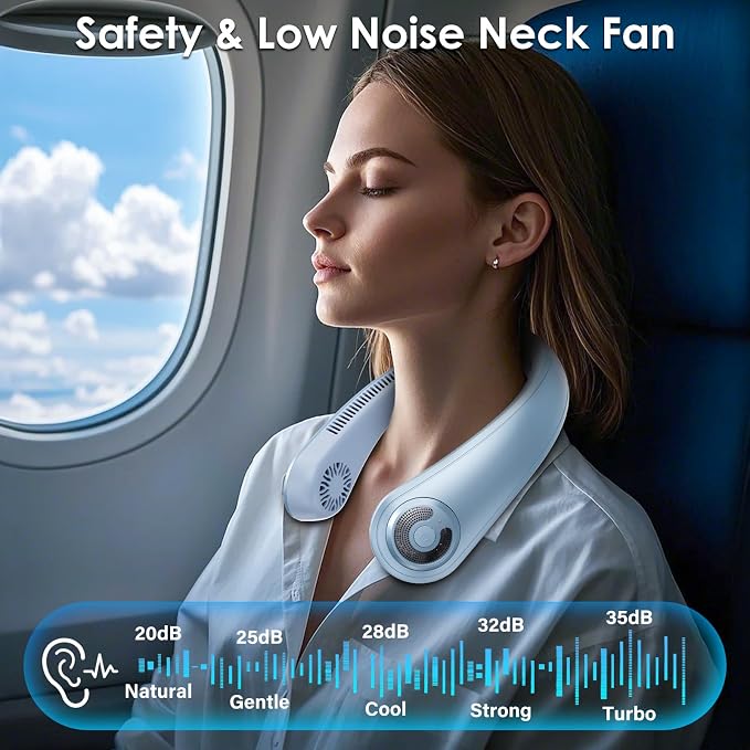 Portable Lightweight Neck Fan - Image 4
