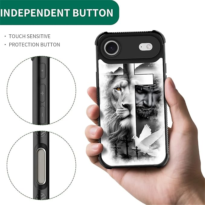 for iPhone 17 Air Case, for MagSafe Graphic Design for Girl Boy Soft Silicone - Image 3