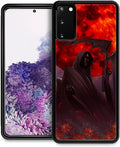 for Samsung Galaxy S20 Case, Death by The Red Moon Pattern Graphic Design Girl by FKBRCL4U