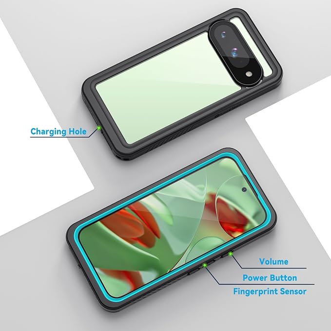 Lanhiem for Pixel 9 Case, IP68 Waterproof Dustproof Case - Image 6