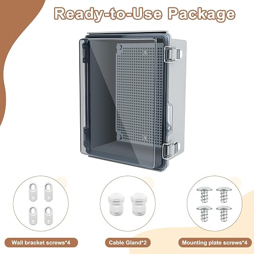 Nineleaf Electrical Junction Box IP67 ABS Plastic WiFi Enclosure - Image 6