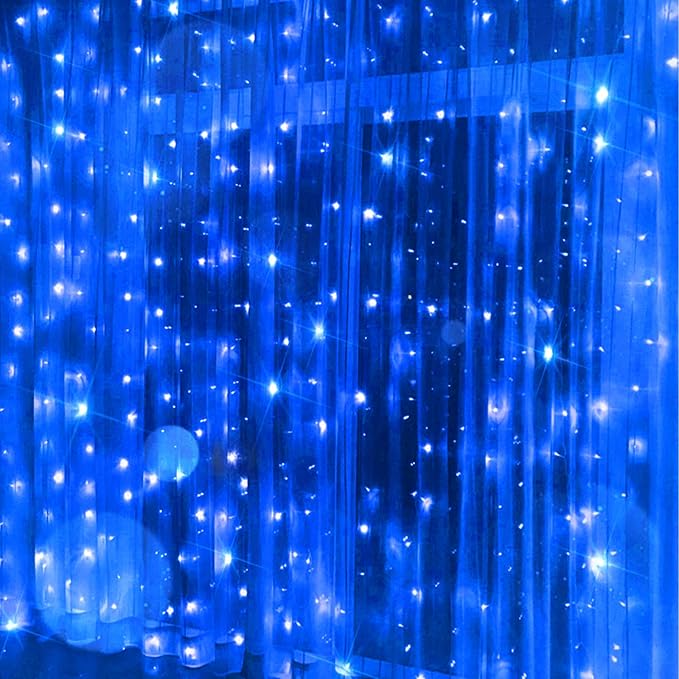 suddus Curtain Lights for Bedroom, 200 Led Hanging String Lights Outdoor - Image 7