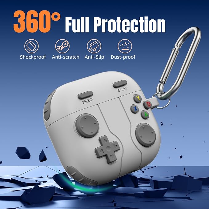 Getino Game Case for AirPods 4 2024 Cover - Image 3