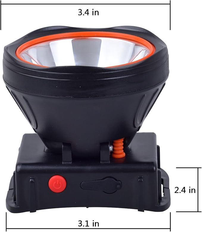 ODEAR Super Bright LED Rechargeable Headlamp Flashlight Torch HeadLamp - Image 5