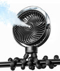 SWEETFULL Misting Stroller Fan – Portable Baby Fan by SweetFull%C2%AE