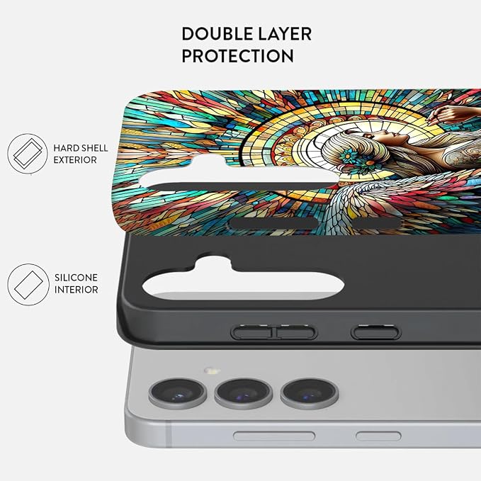 Compatible for Samsung Galaxy S26 5G Case, Dual Layer Heavy Duty 2 in 1 - Image 2