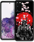 for Samsung Galaxy S20 Case, Sakura Japanese Samurai Pattern Graphic Design by FKBRCL4U