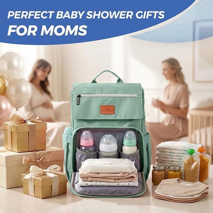 PILLANI Baby Diaper Bag Backpack - Image 7