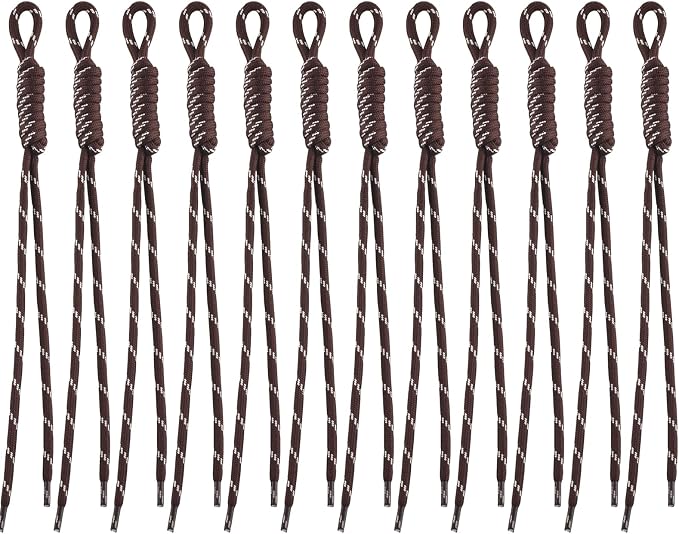 Paracord Keychain Paracord Bag Charm 12pcs Braided Nylon Rope Keychain Cord by Cmidy