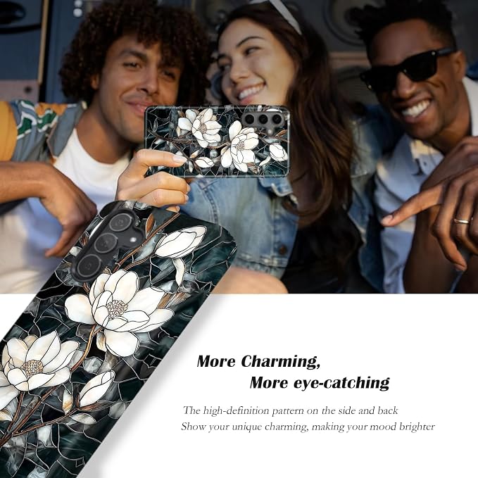 Compatible for Samsung Galaxy S25 Plus 5G Case, Dual Layer Heavy Duty 2 in 1 - Image 4