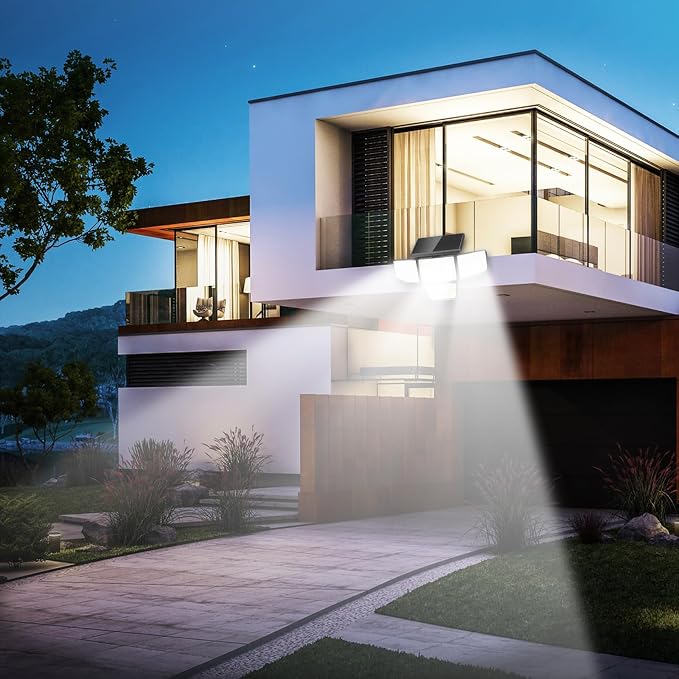 Adewalk 3000LM Solar Outdoor Lights - Image 9