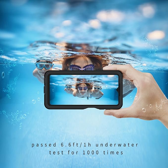 Lanhiem for Samsung Galaxy A32 5G Phone Case, IP68 Waterproof Dustproof Case - Image 4