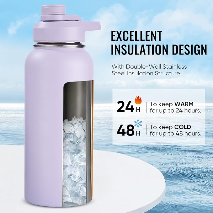 Fijinhom 32 oz Insulated Water Bottle - Image 3