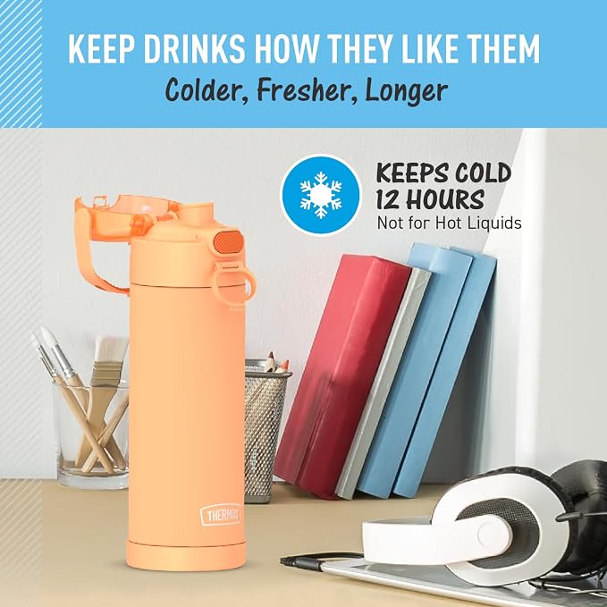 THERMOS FUNTAINER 16 Ounce Stainless Steel Vacuum Insulated Bottle - Image 5