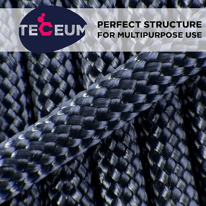 TECEUM 5/32" Paracord Rope 1000 – 1000ft / 200ft / 100ft / 50ft – Tactical - Image 5