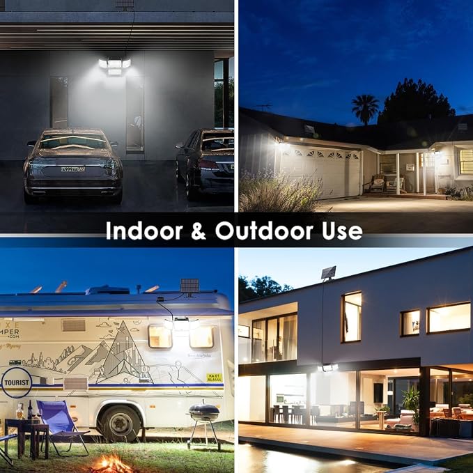 CLAONER Solar Outdoor Lights Motion Sensor 3500LM 288 LED Security Light - Image 8