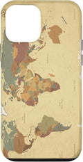 Globe Map Smartphone Cell Cover Gift World Map Pattern Phone Case by Unknown