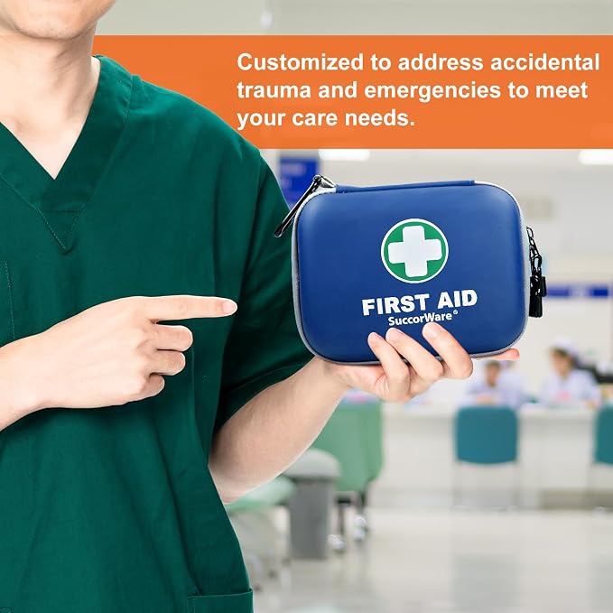 SuccorWare 150 Pieces Mini First Aid Kit - Image 7