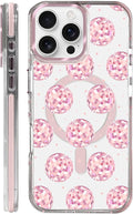 Case for iPhone 16 Pro, Disco Balls Pink Phone Case Design，for Women Girls by Toulas