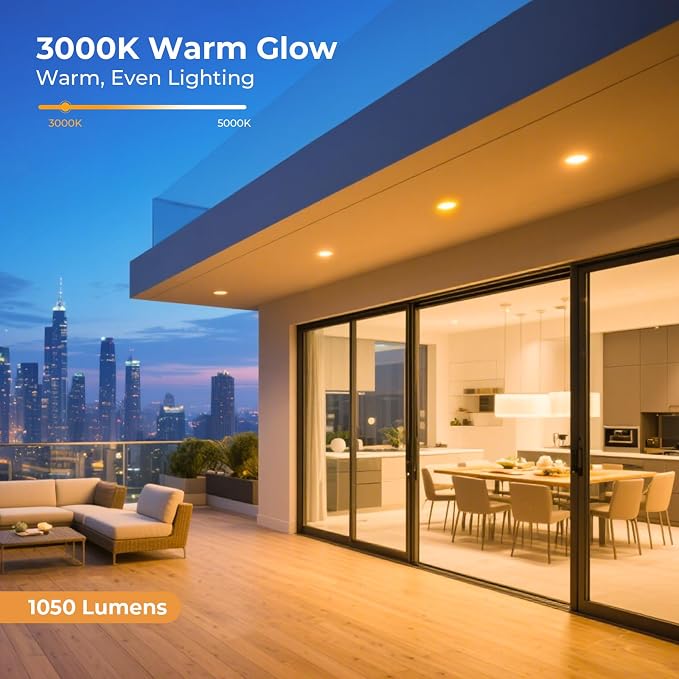 GvvooHome 10 Pack PAR38 Outdoor Flood Light Bulbs, LED Flood Light Bulb Warm - Image 3