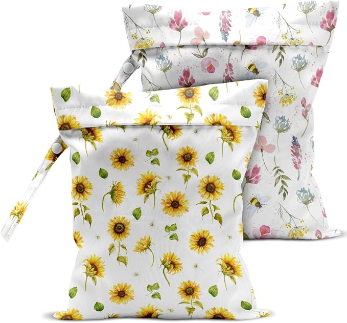 2 Pcs Wet Bag, Wet Dry Bag, Wet Bag by zcyxuuw