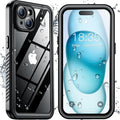 SPIDERCASE for iPhone 15 Case Waterproof, Built-in Lens & Screen Protector by SPIDERCASE