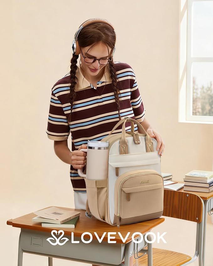 LOVEVOOK Laptop Backpack for Women - Image 2