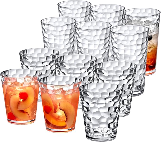 Amazing Abby Iceberg 16-Ounce and 24-Ounce Tumblers, Reusable Plastic Cups by AmazingAbby