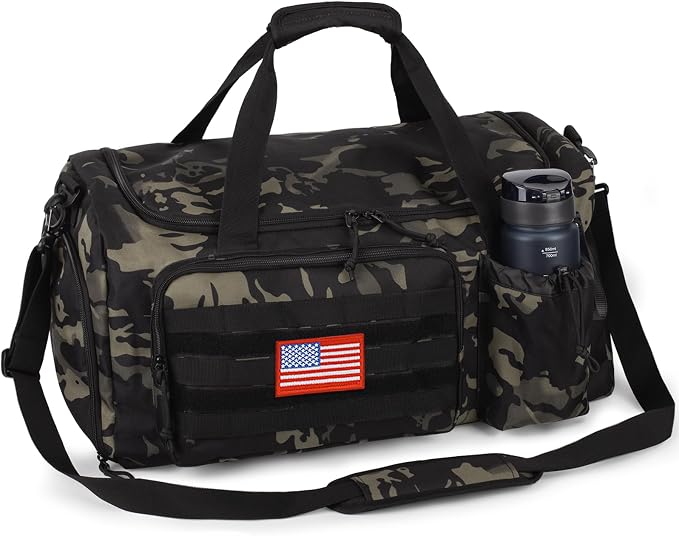 Tactical Gym Bag for Men, 60L Large Capacity Duffle Bags by ATRIPACK