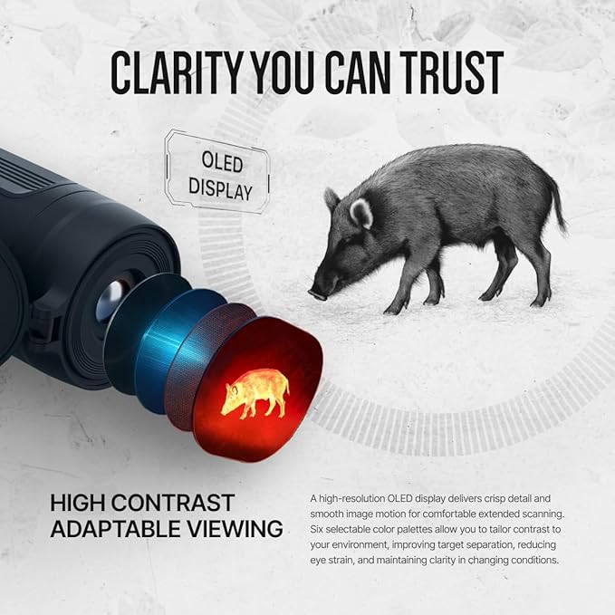 ATN BlazeTrek 6 Thermal Monocular, 6th Gen Thermal Engine, 384/640 Resolution - Image 3