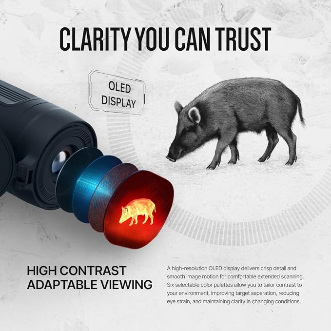 ATN BlazeTrek 6 Thermal Monocular, 6th Gen Thermal Engine, 384/640 Resolution - Image 3