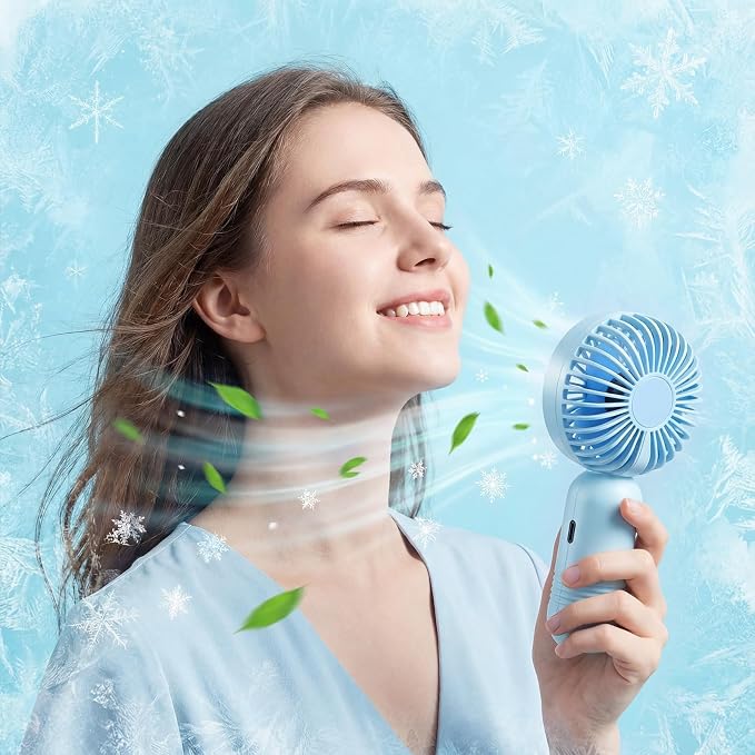 Rossesay 36 Pcs Mini Portable Fan Bulk Cute Handheld Lightweight Small Little - Image 4