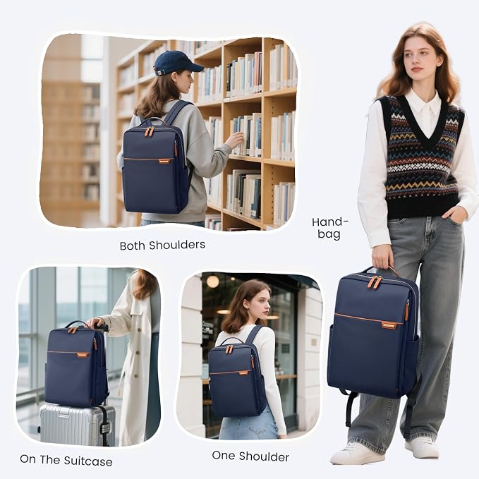 Laptop Backpack for Women, Work Business Traval Computer Backpacks - Image 5