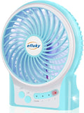 efluky 3-Speed Mini Desk Fan by efluky