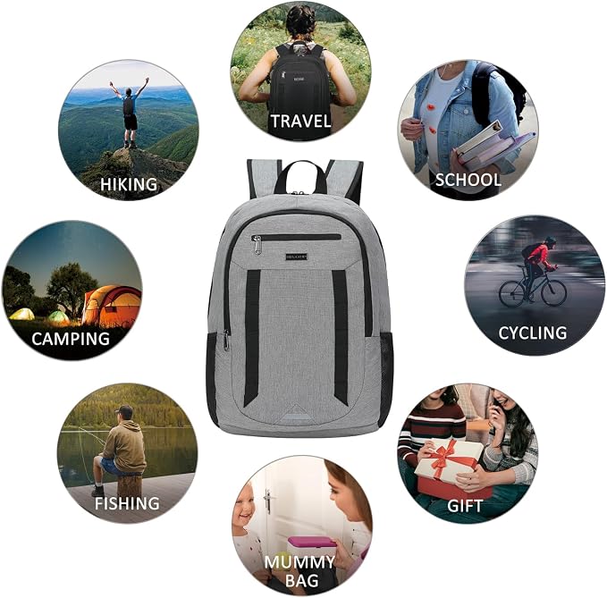MAXTOP Travel Laptop Backpack Business Anti-theft Backpacks Water Resistant - Image 5